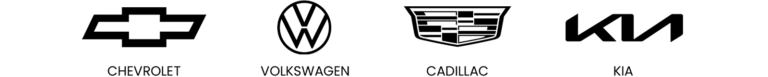 A black and white image of different types of logos.