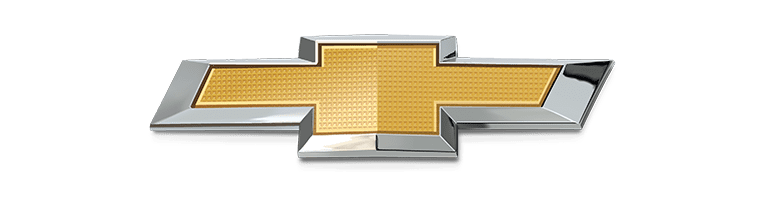 Chevrolet logo with the yellow color.